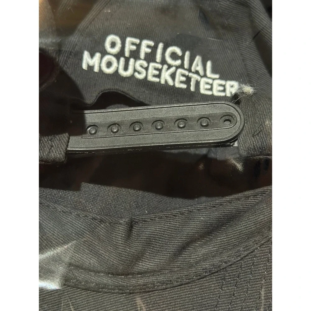Disney Parks‎ Mickey Mouse Club Ear Hat Official Mouseketeer Snapback Black Cap